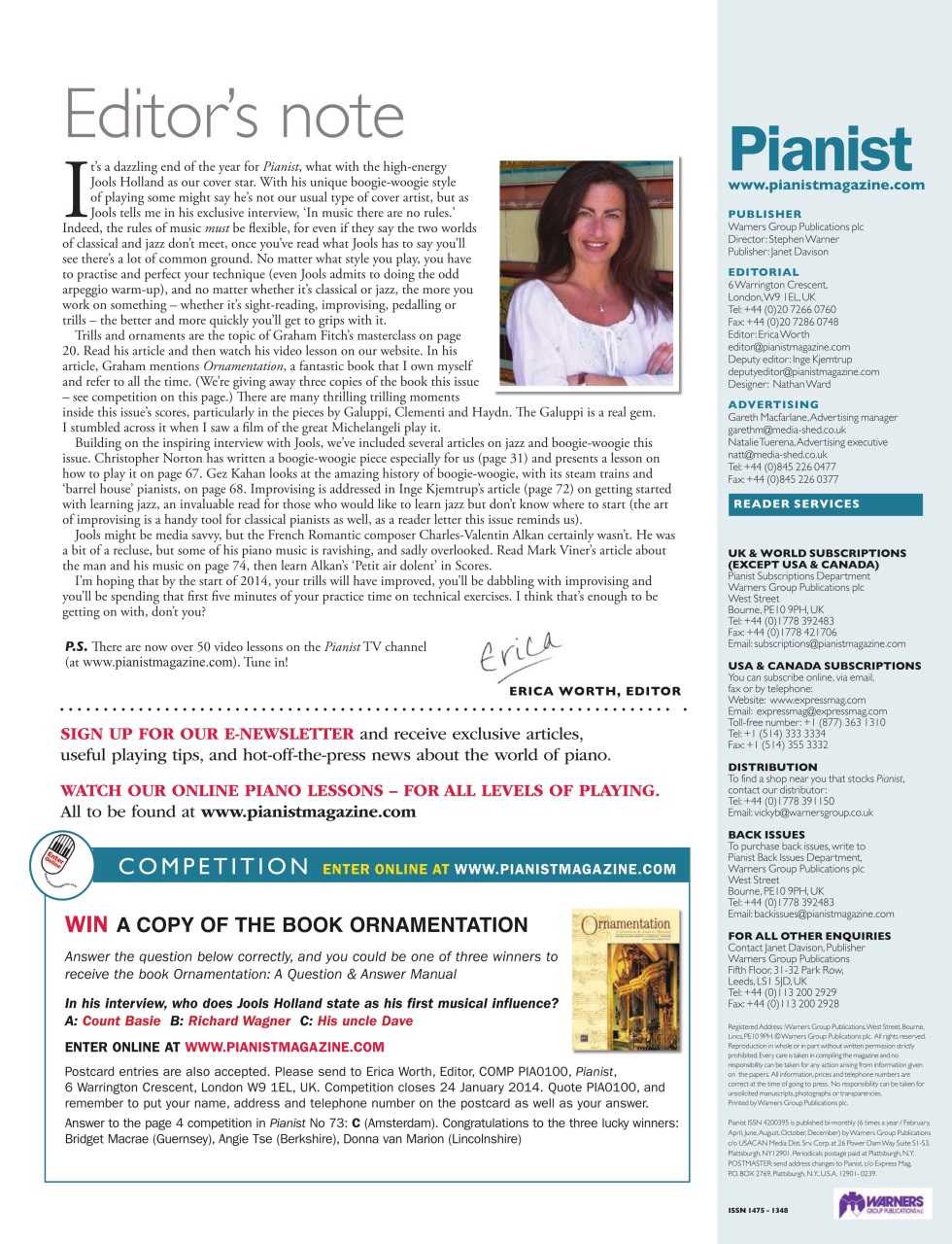 Pianist Preview Pages