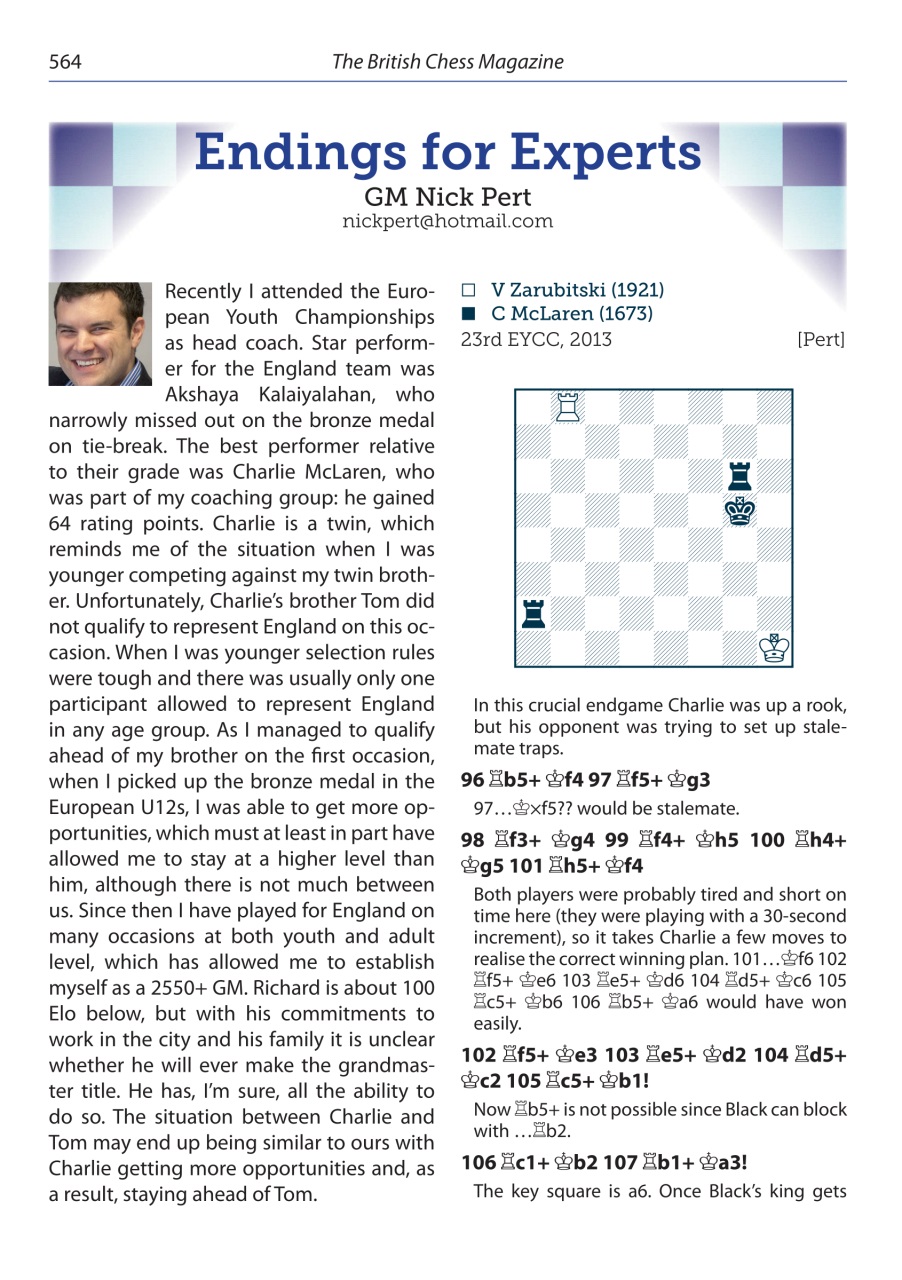 British Chess Magazine Preview Pages