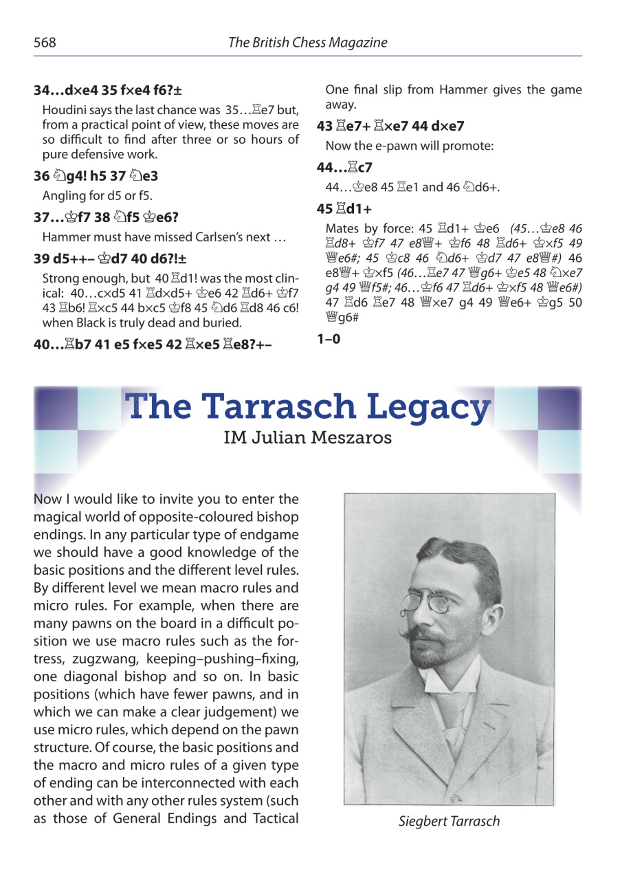 British Chess Magazine Preview Pages