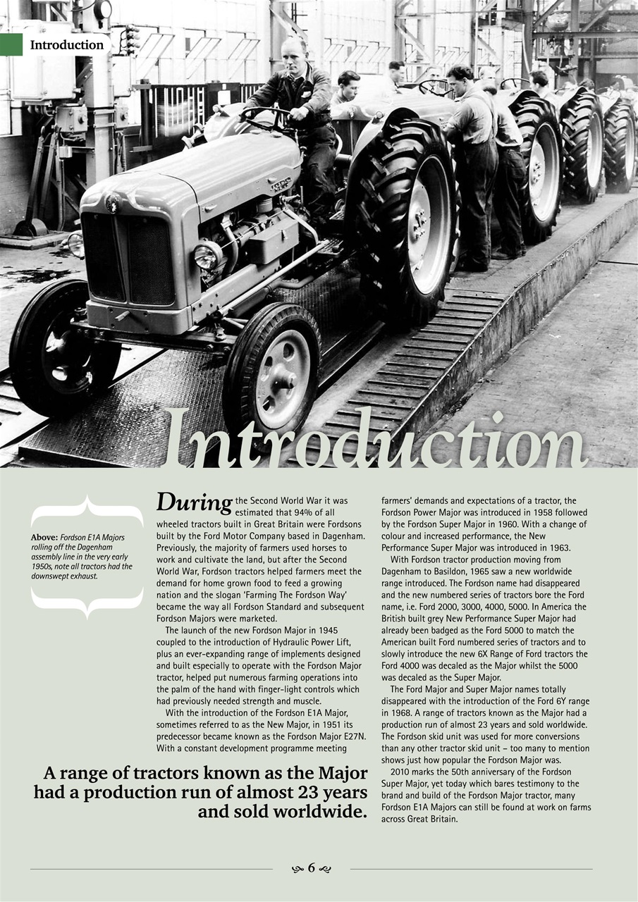 Tractor & Farming Heritage Magazine Preview Pages