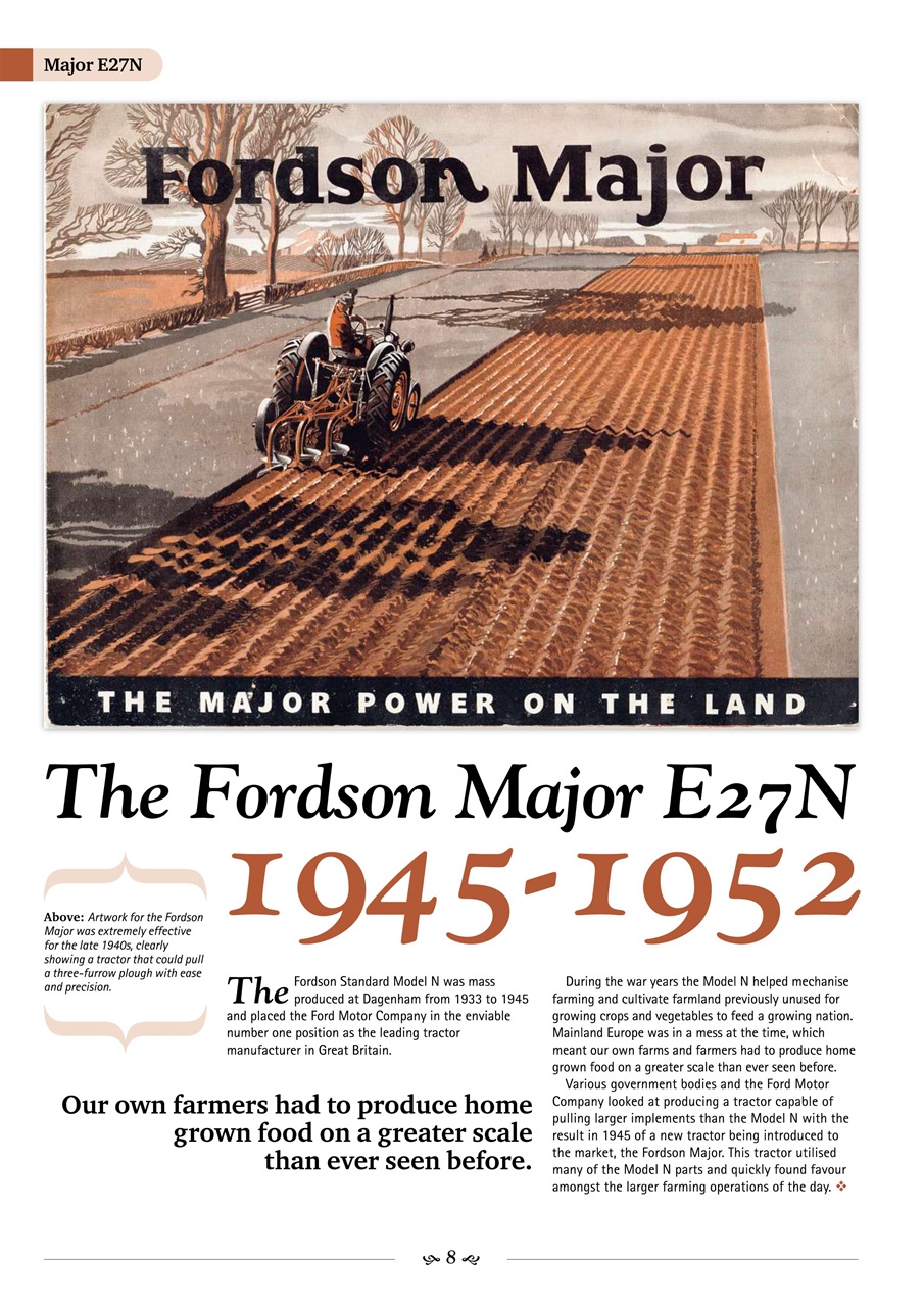 Tractor & Farming Heritage Magazine Preview Pages
