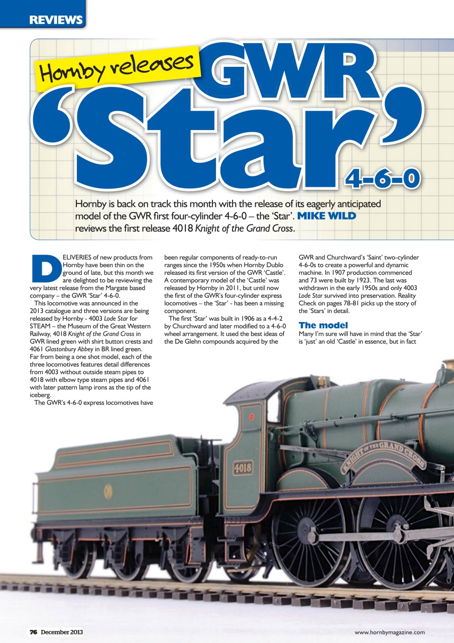 Hornby Magazine Preview Pages