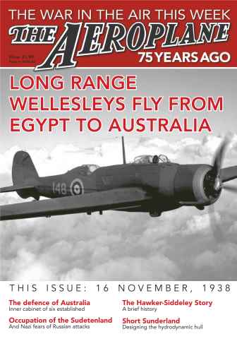 Aeroplane Weekly - The War in the Air 75 years ago issue *9 Long Range Wellesleys