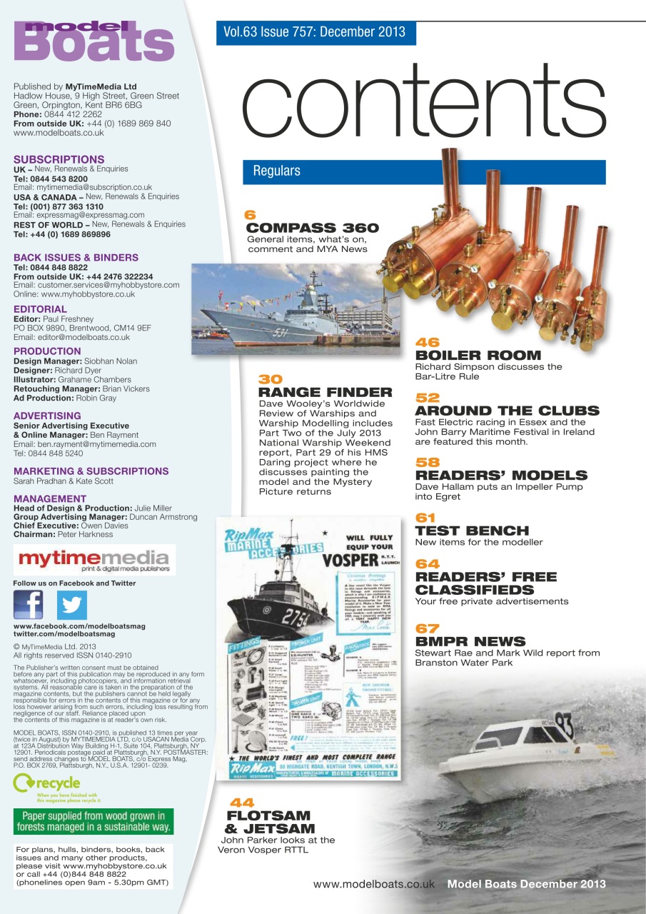 Model Boats Preview Pages