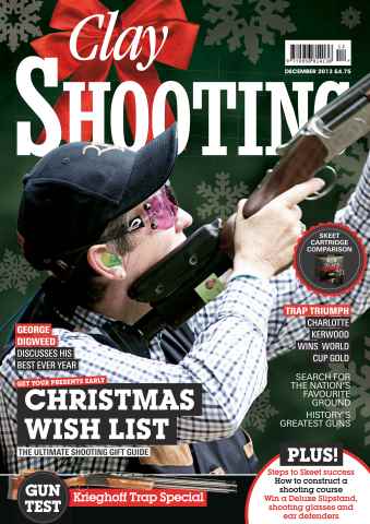 Clay Shooting issue December 2013