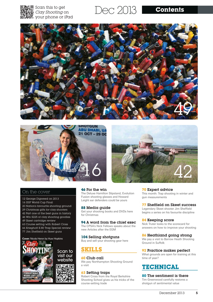 Clay Shooting Preview Pages