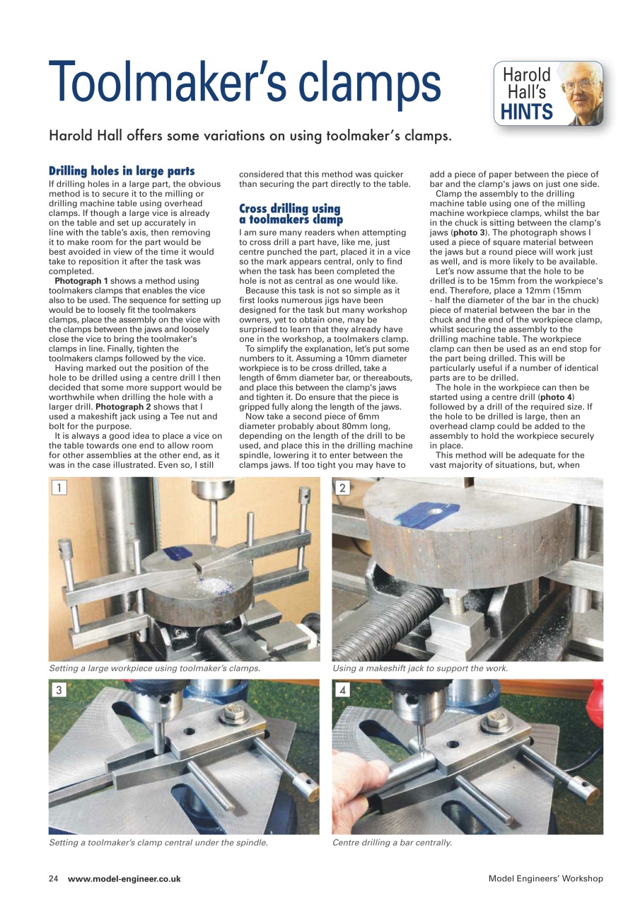 Model Engineer & Workshop Magazine Preview Pages