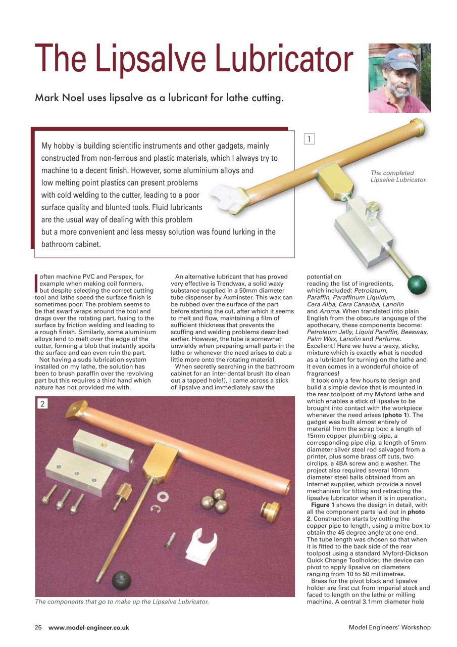 Model Engineer & Workshop Magazine Preview Pages