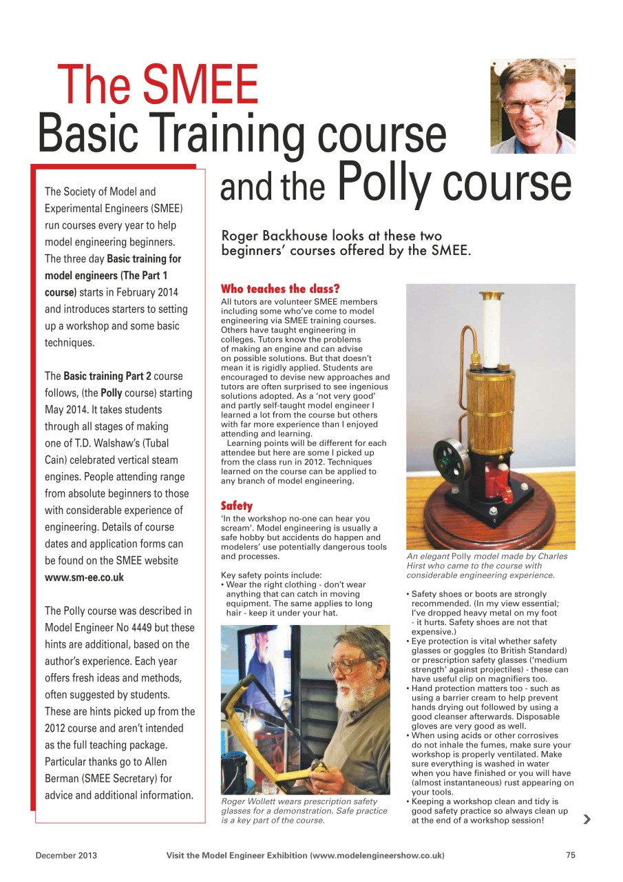 Model Engineer & Workshop Magazine Preview Pages