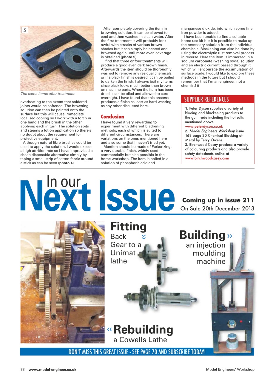 Model Engineer & Workshop Magazine Preview Pages