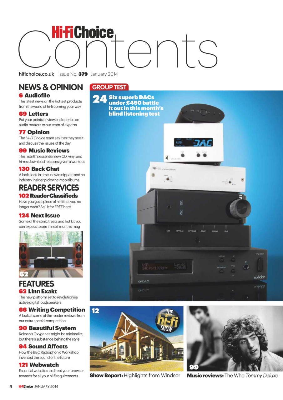 Hi-Fi Choice Preview Pages