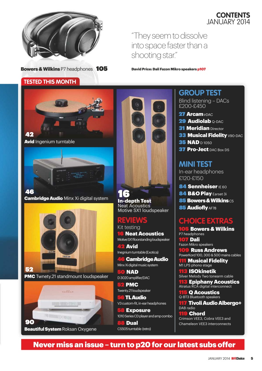 Hi-Fi Choice Preview Pages