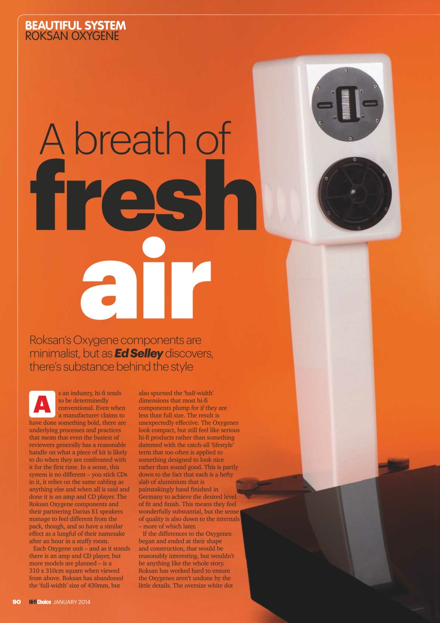 Hi-Fi Choice Preview Pages