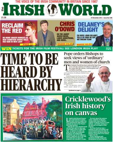 Irish World issue 16-11-2013
