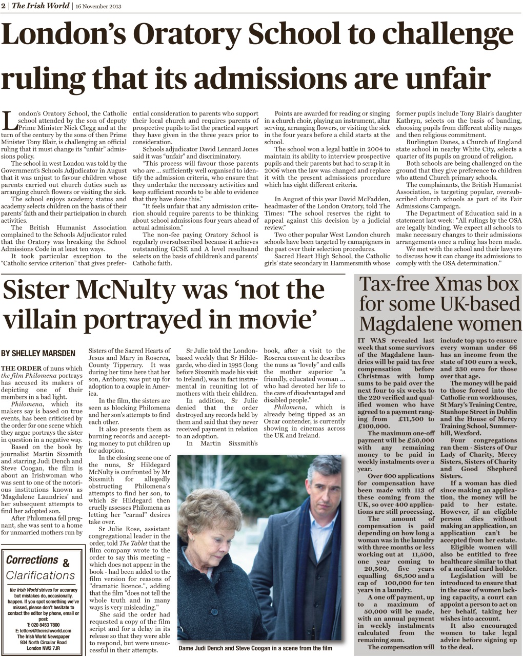 Irish World Preview Pages