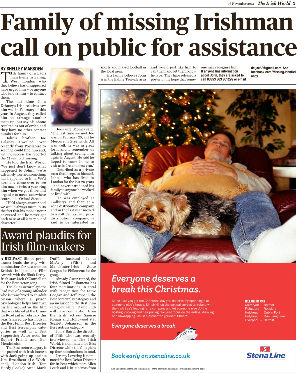 Irish World Preview Pages