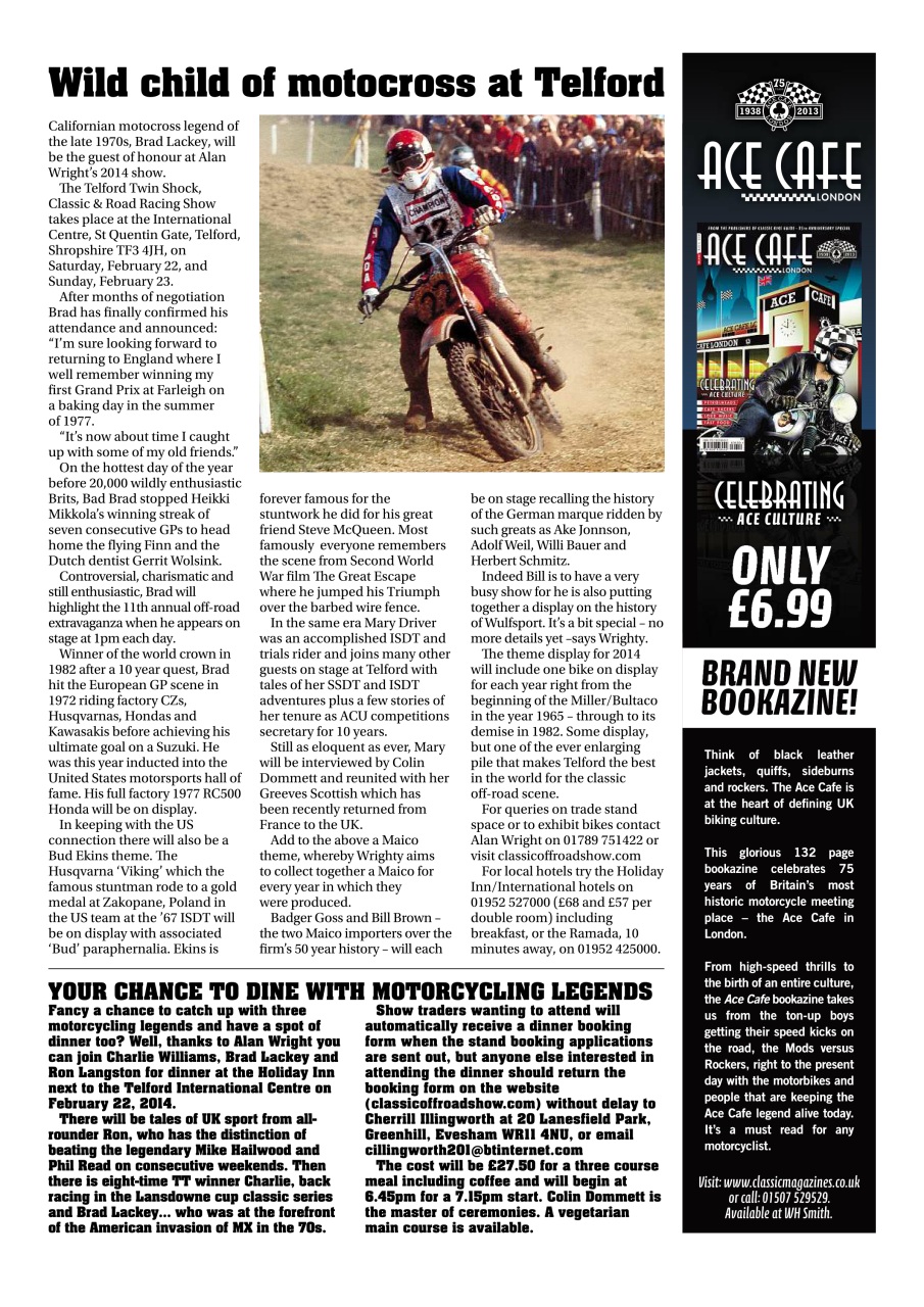 Classic Dirt Bike Preview Pages