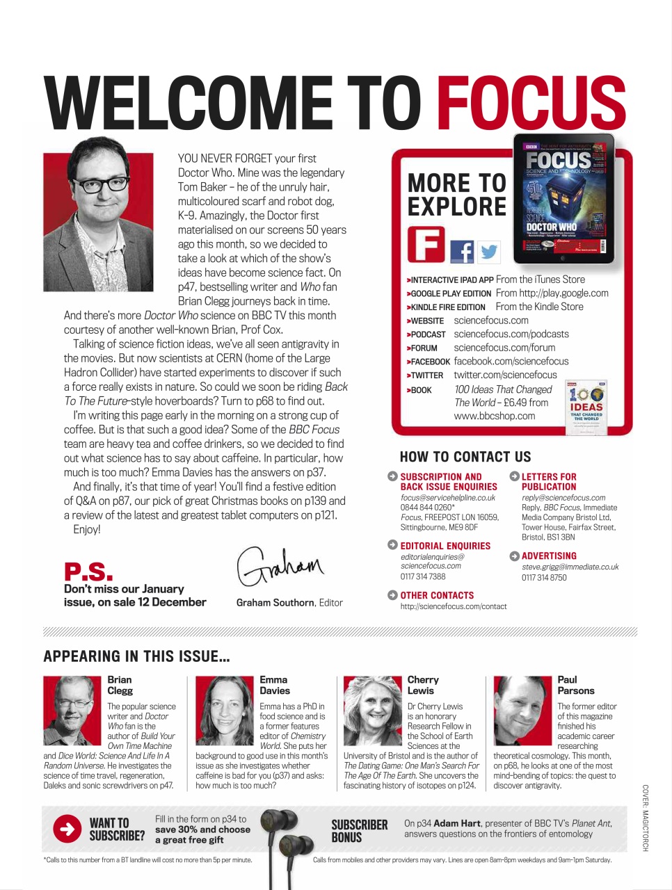 BBC Science Focus Magazine Preview Pages