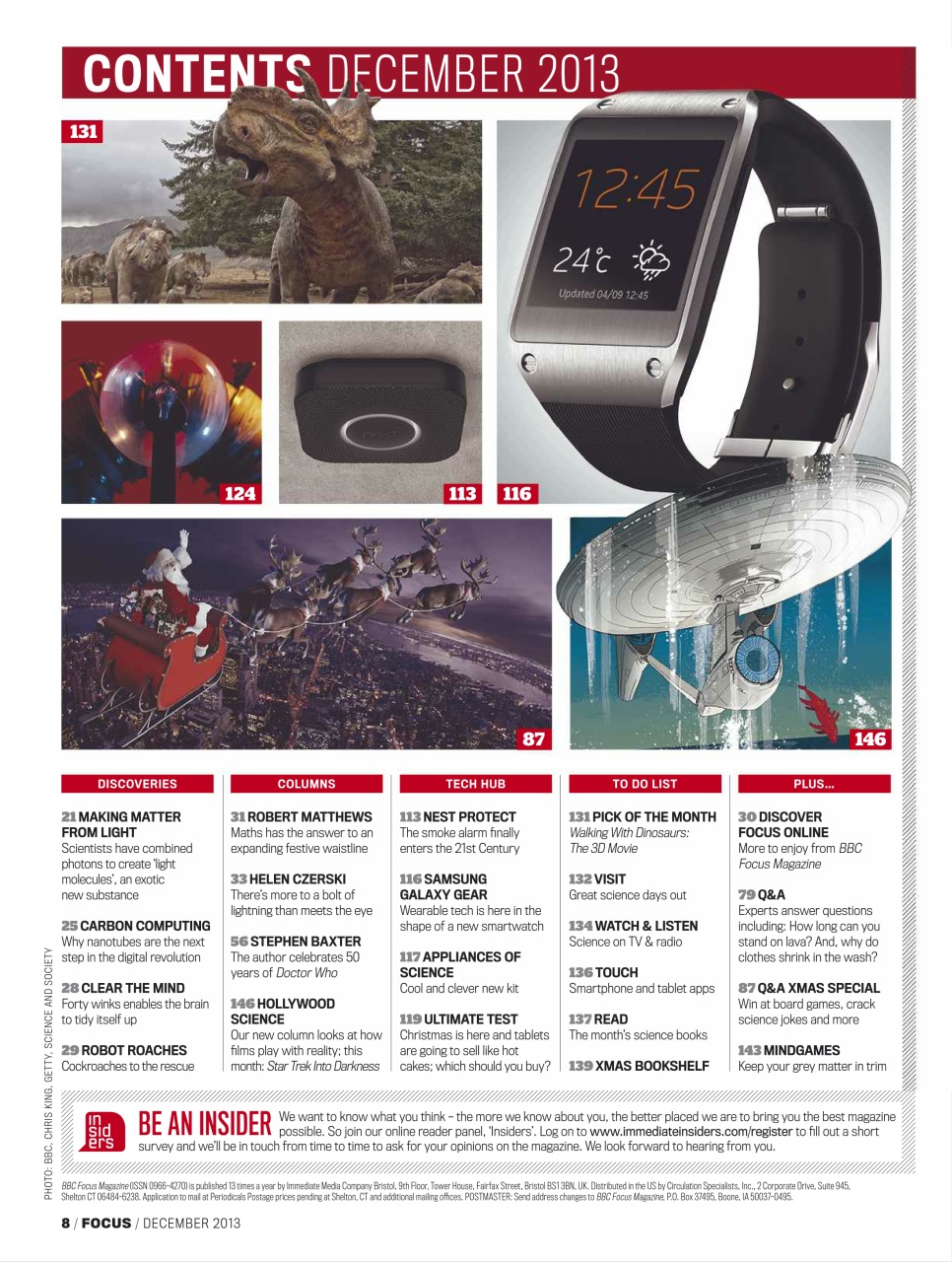 BBC Science Focus Magazine Preview Pages