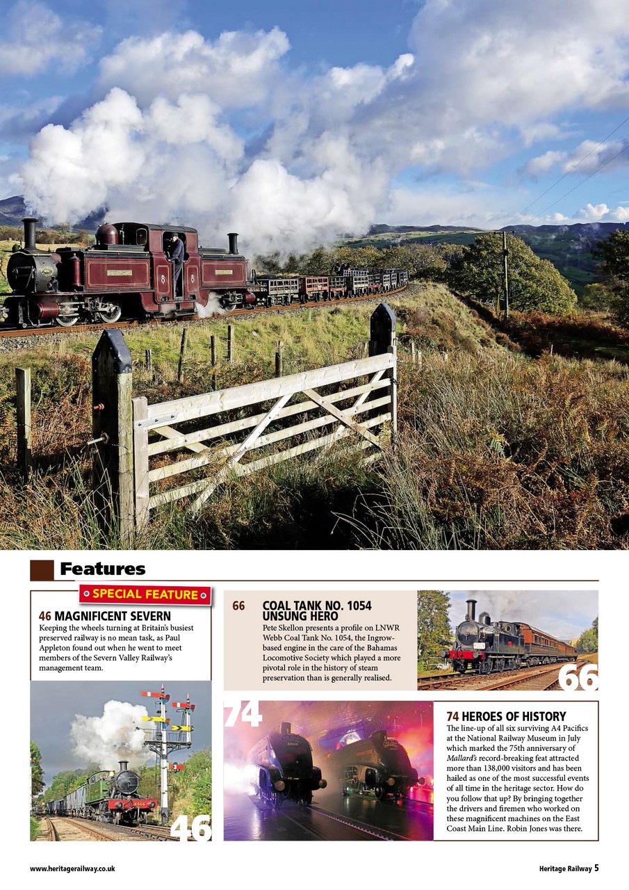 Heritage Railway Preview Pages