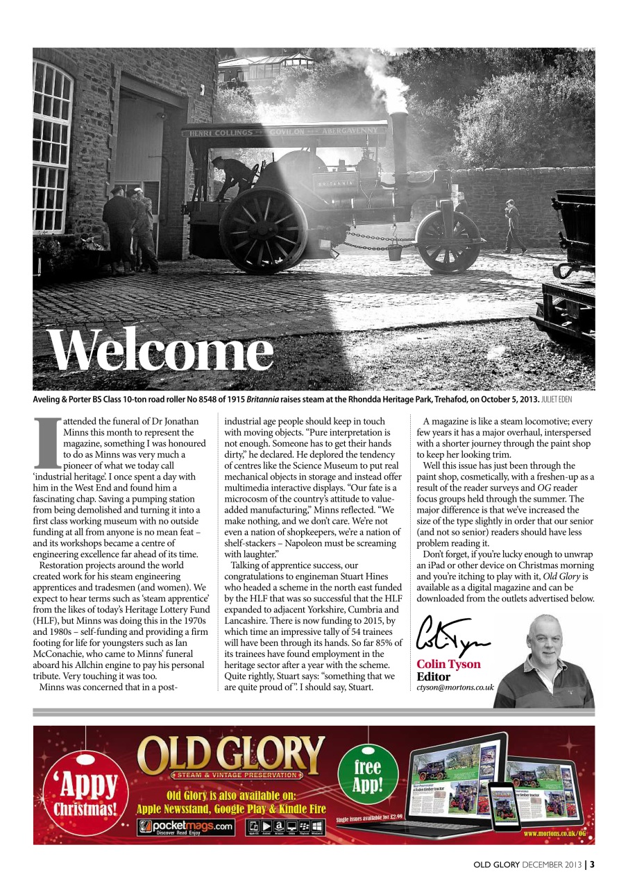 Old Glory Magazine Preview Pages