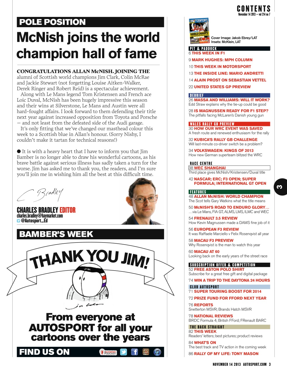 Autosport Preview Pages