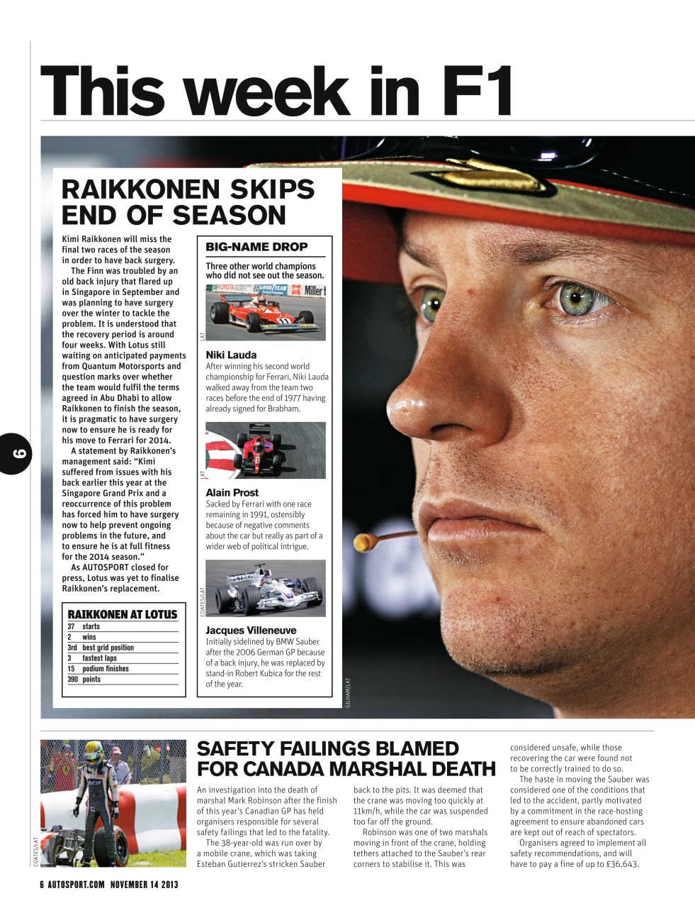 Autosport Preview Pages