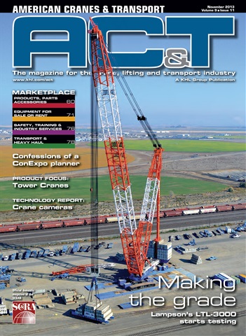 American Cranes & Transport issue November 2013