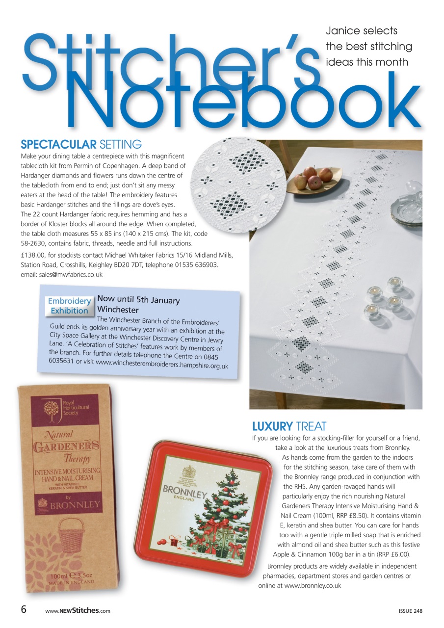 New Stitches Preview Pages