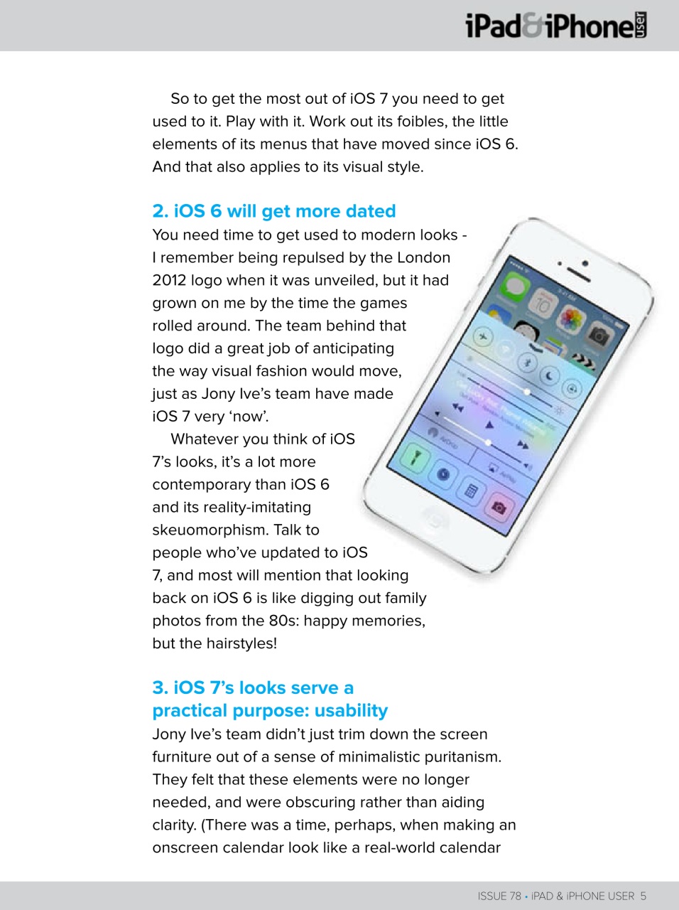 iPad and iPhone User Preview Pages
