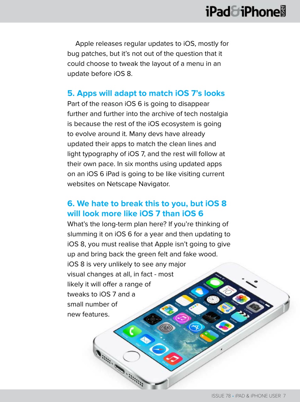 iPad and iPhone User Preview Pages