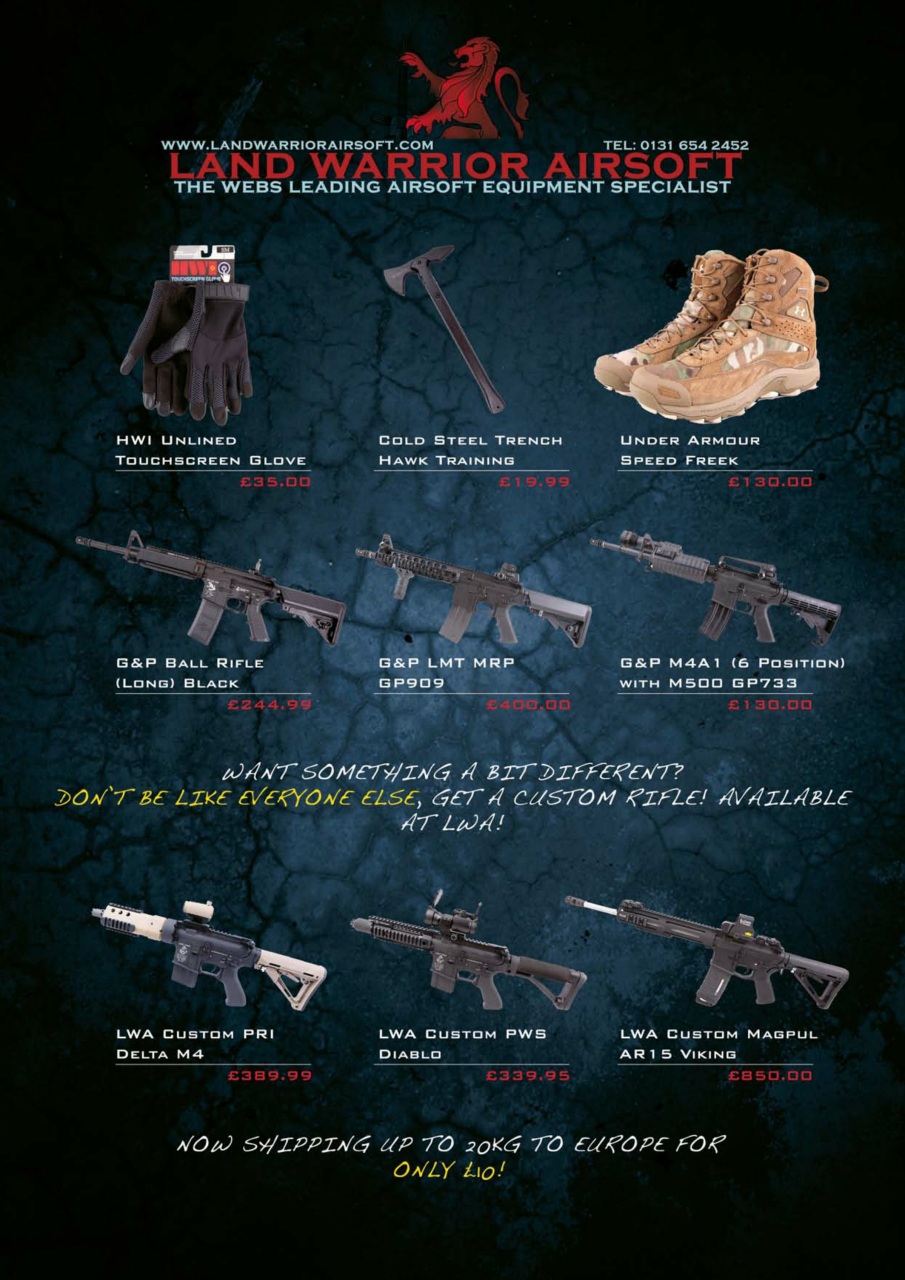 Airsoft Action Preview Pages