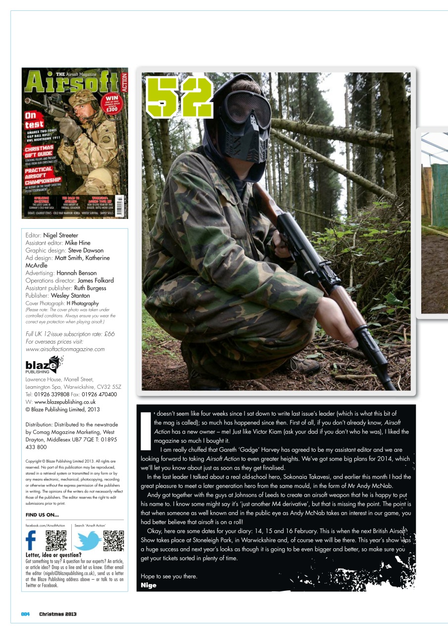 Airsoft Action Preview Pages