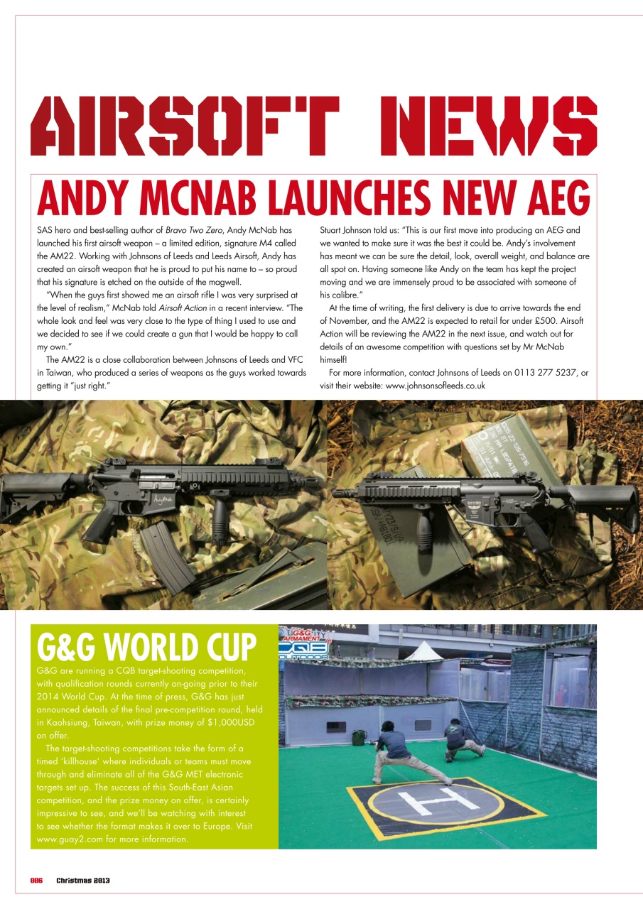 Airsoft Action Preview Pages