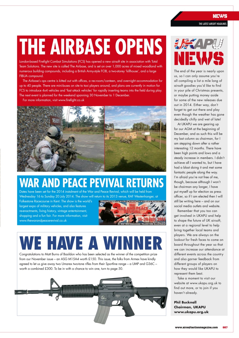 Airsoft Action Preview Pages