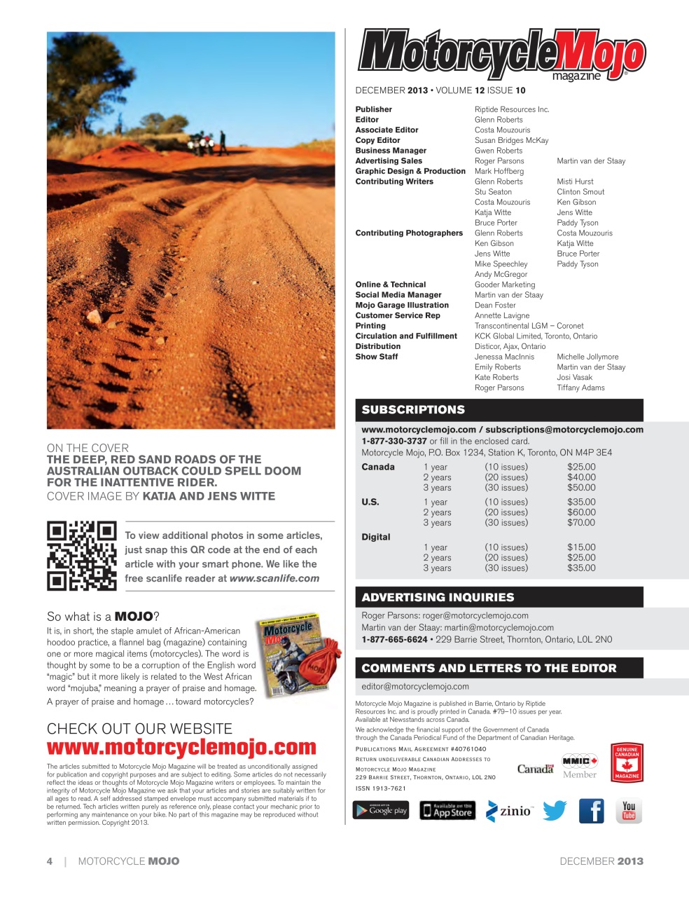 Motorcycle Mojo Preview Pages