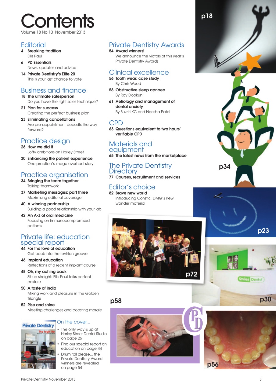 Private Dentistry Preview Pages