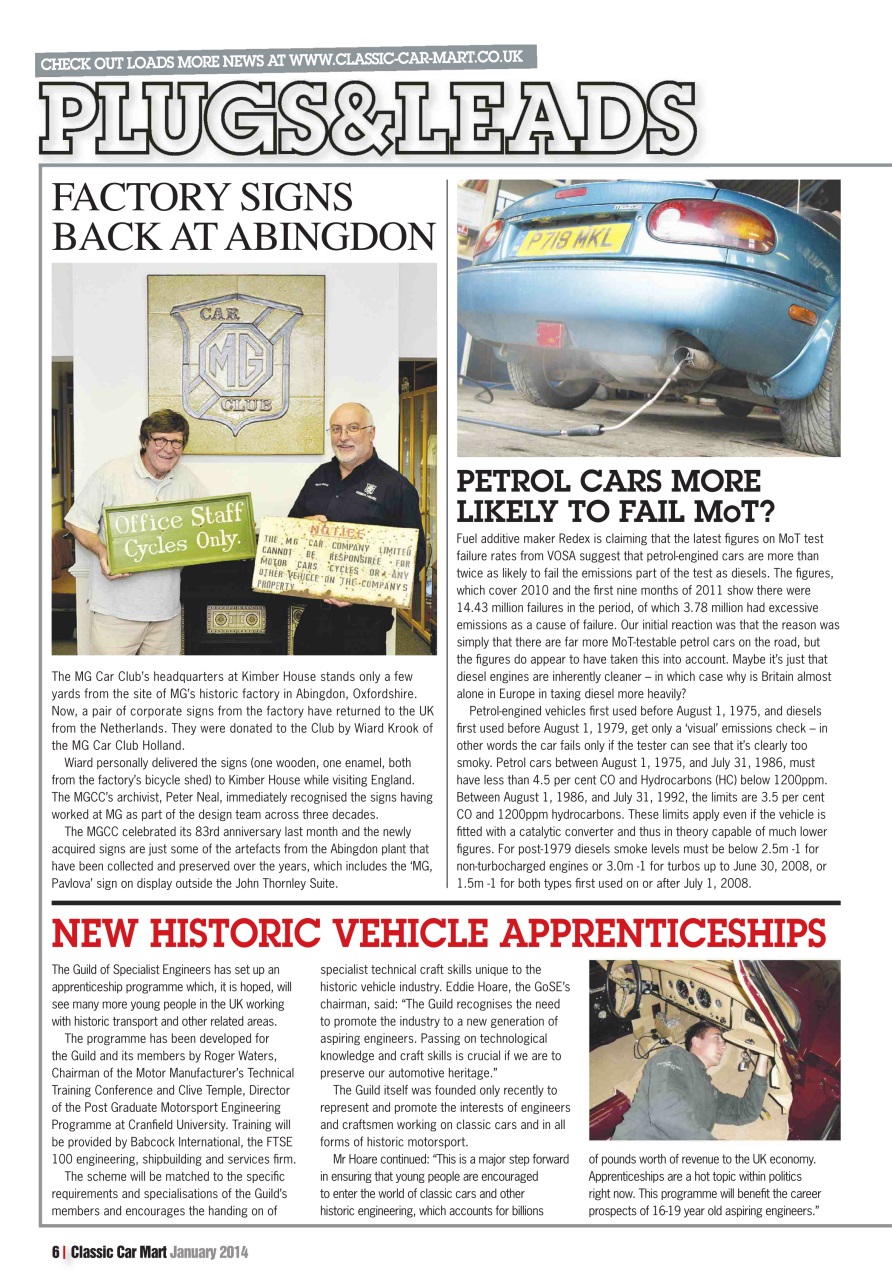 Classic Car Mart Preview Pages