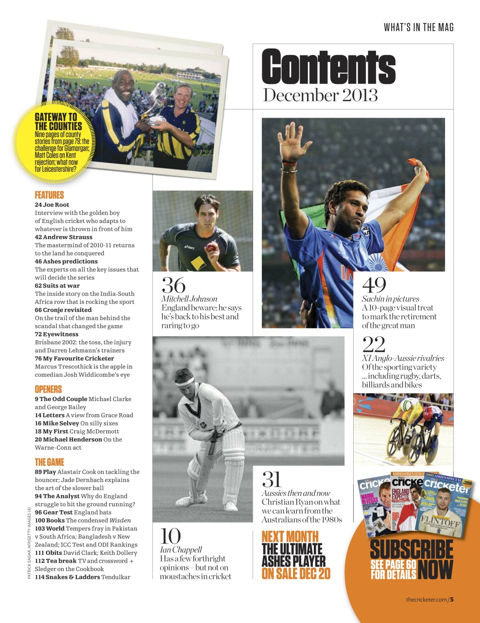 The Cricketer Magazine Preview Pages