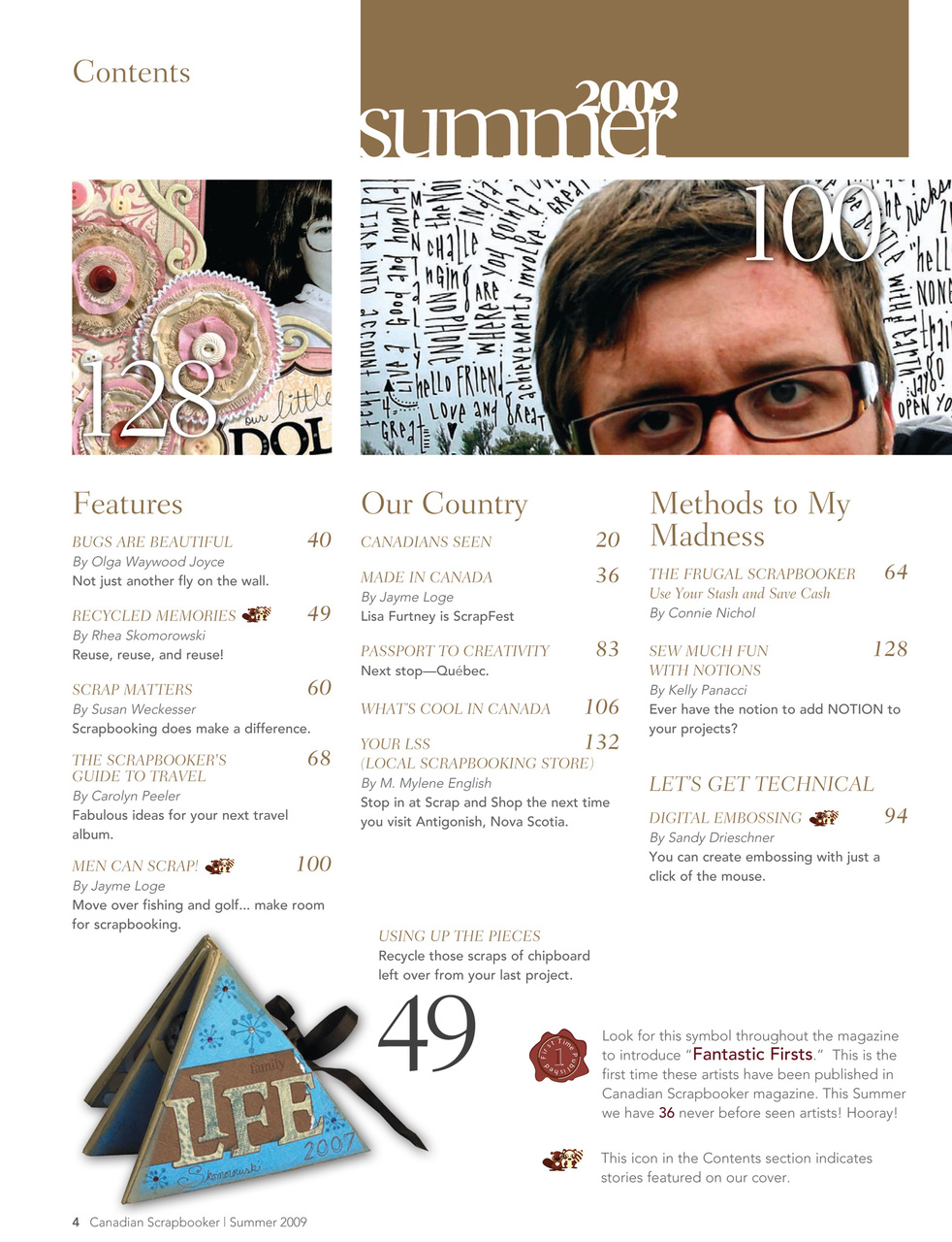 Creative Scrapbooker Preview Pages