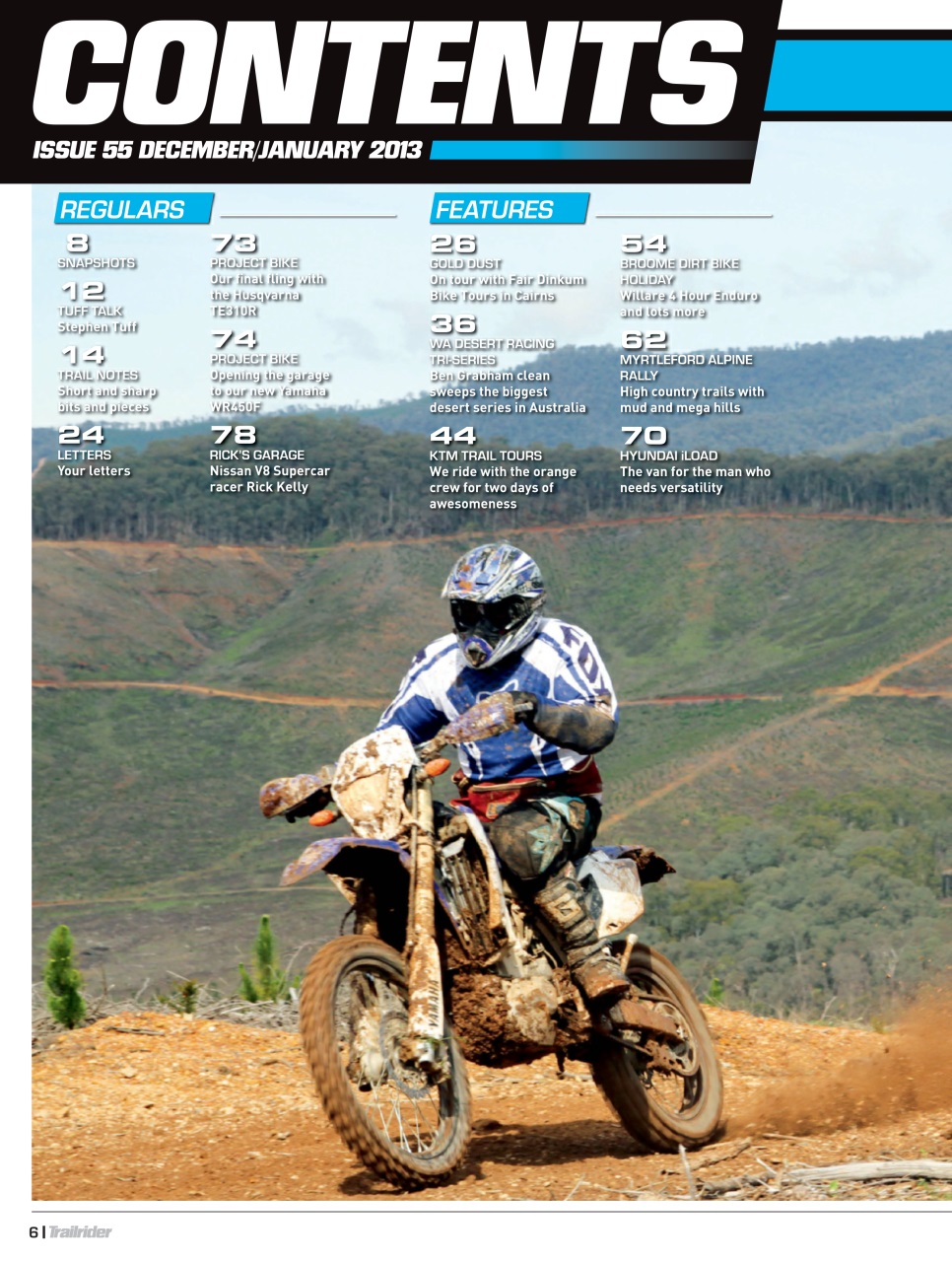 Trailrider Preview Pages