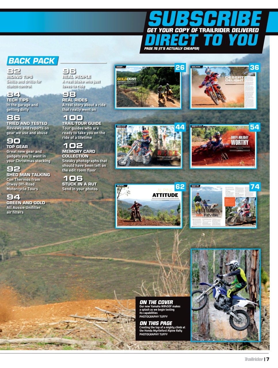 Trailrider Preview Pages