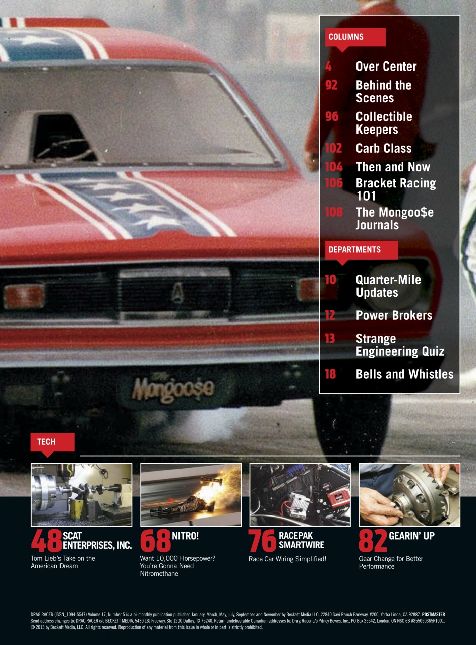 Drag Racer Preview Pages