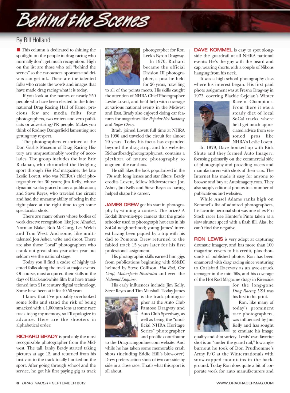 Drag Racer Preview Pages