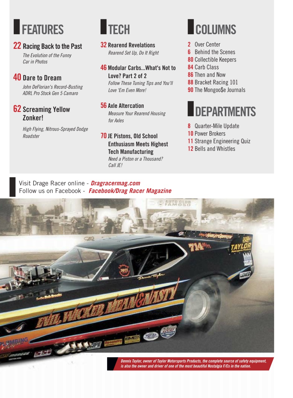 Drag Racer Preview Pages