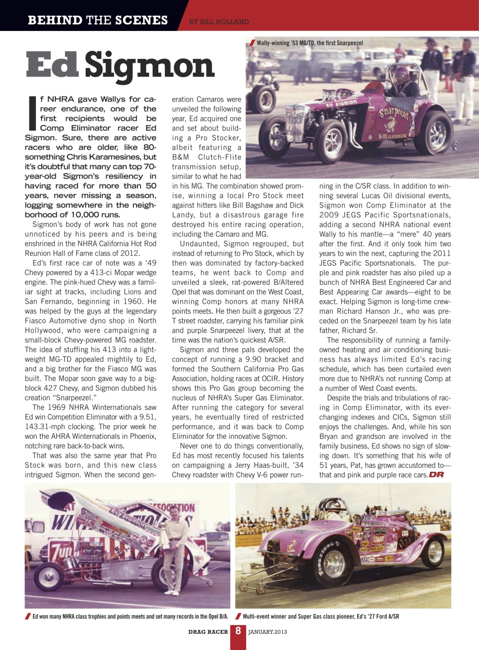 Drag Racer Preview Pages