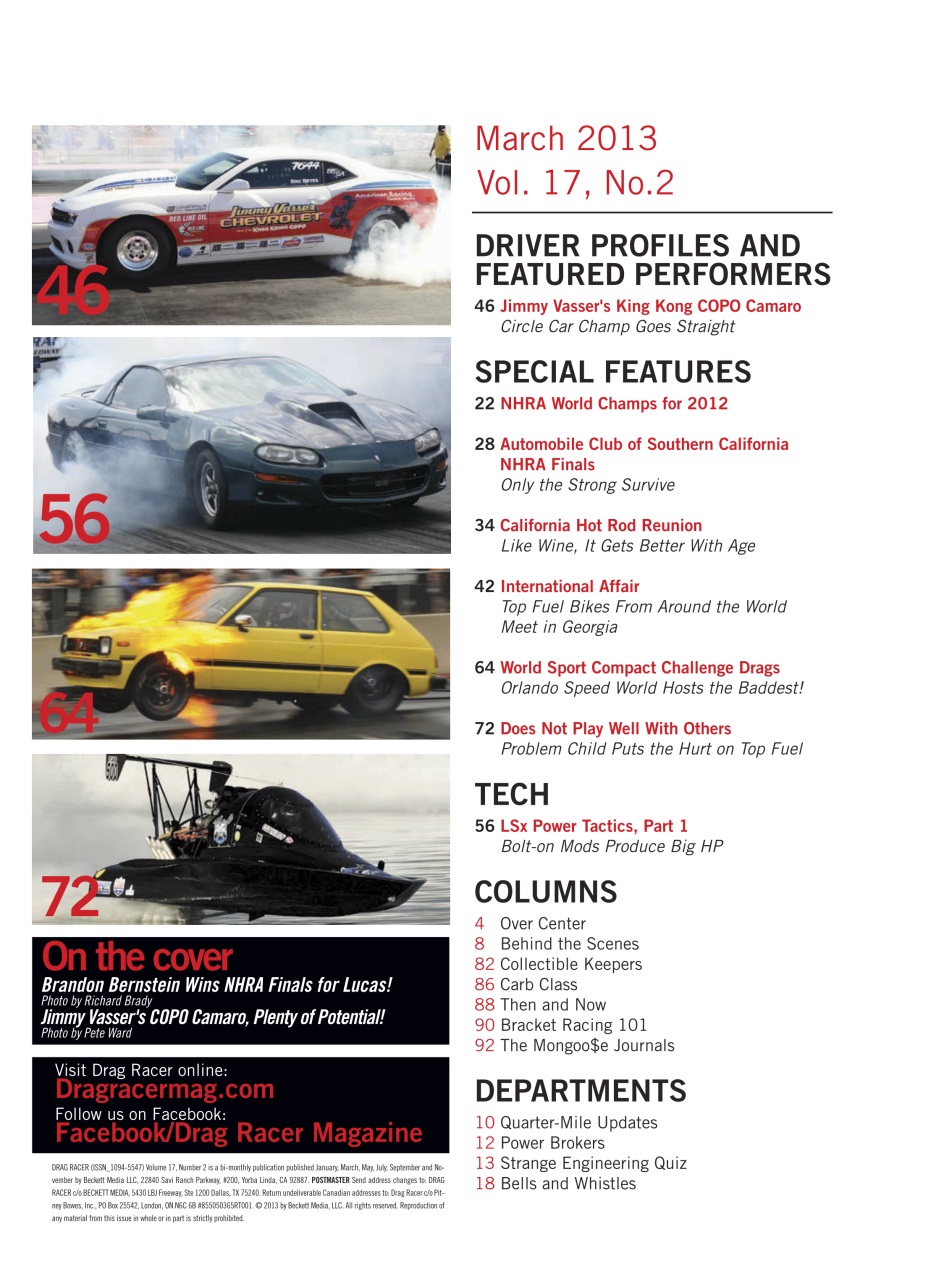 Drag Racer Preview Pages