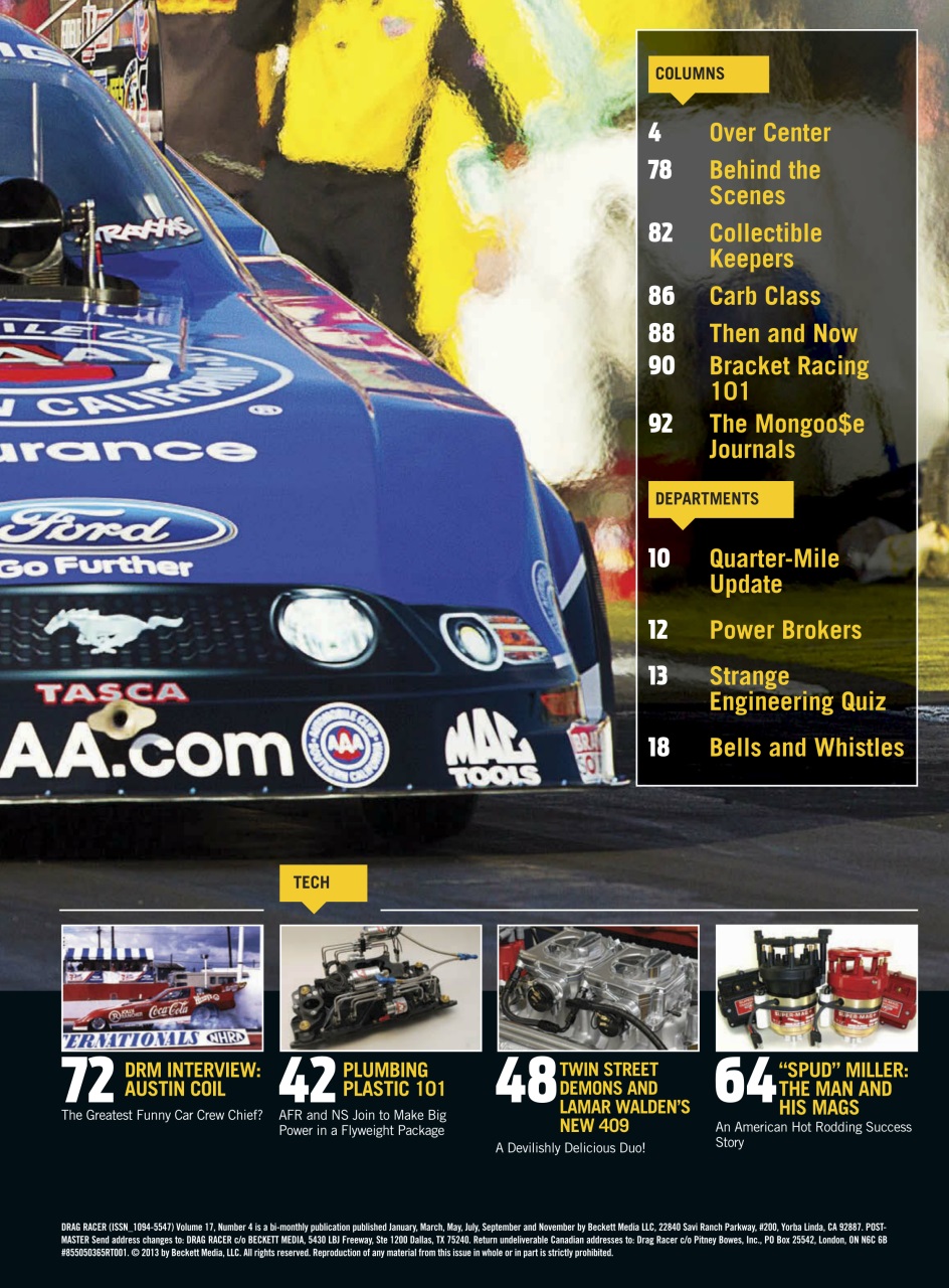 Drag Racer Preview Pages