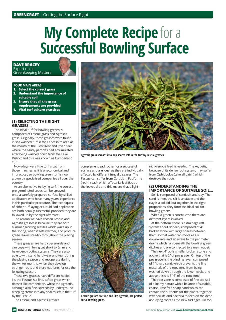 Bowls International Preview Pages