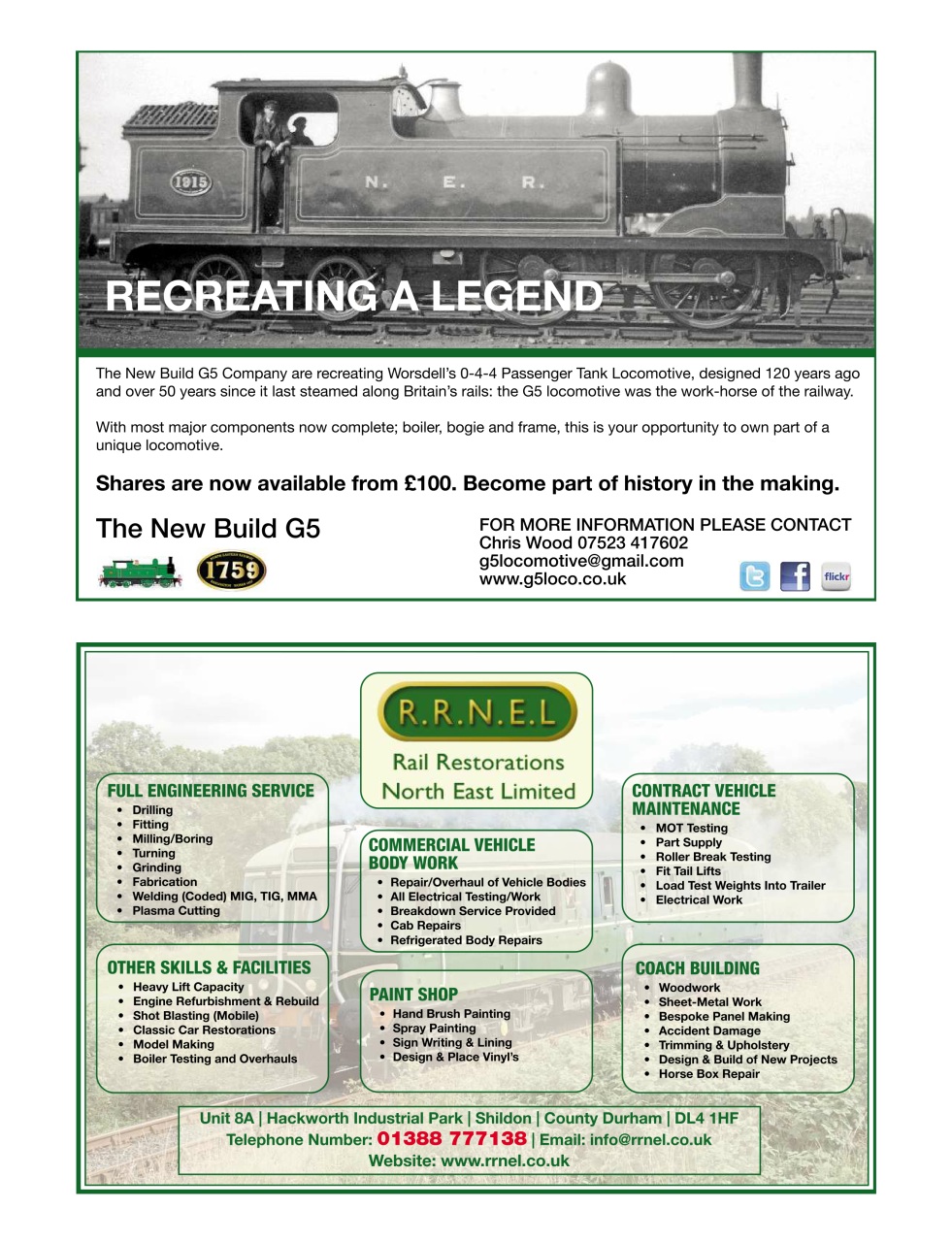 Rail Express Preview Pages